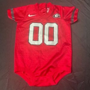 Georgia Bulldog Infant 12 month Football Jersey UGA Baby Shirt